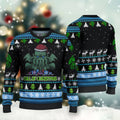 Call Of Cthulhu Ugly Christmas Sweater