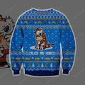 Calvin And Hobbes Knitting Pattern 3D Print Ugly Christmas Sweater