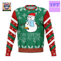Can Someone Blow My Nose Dank Meme 3d Ugly Christmas Sweater