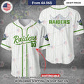 Canberra Raiders Custom Baseball Jersey