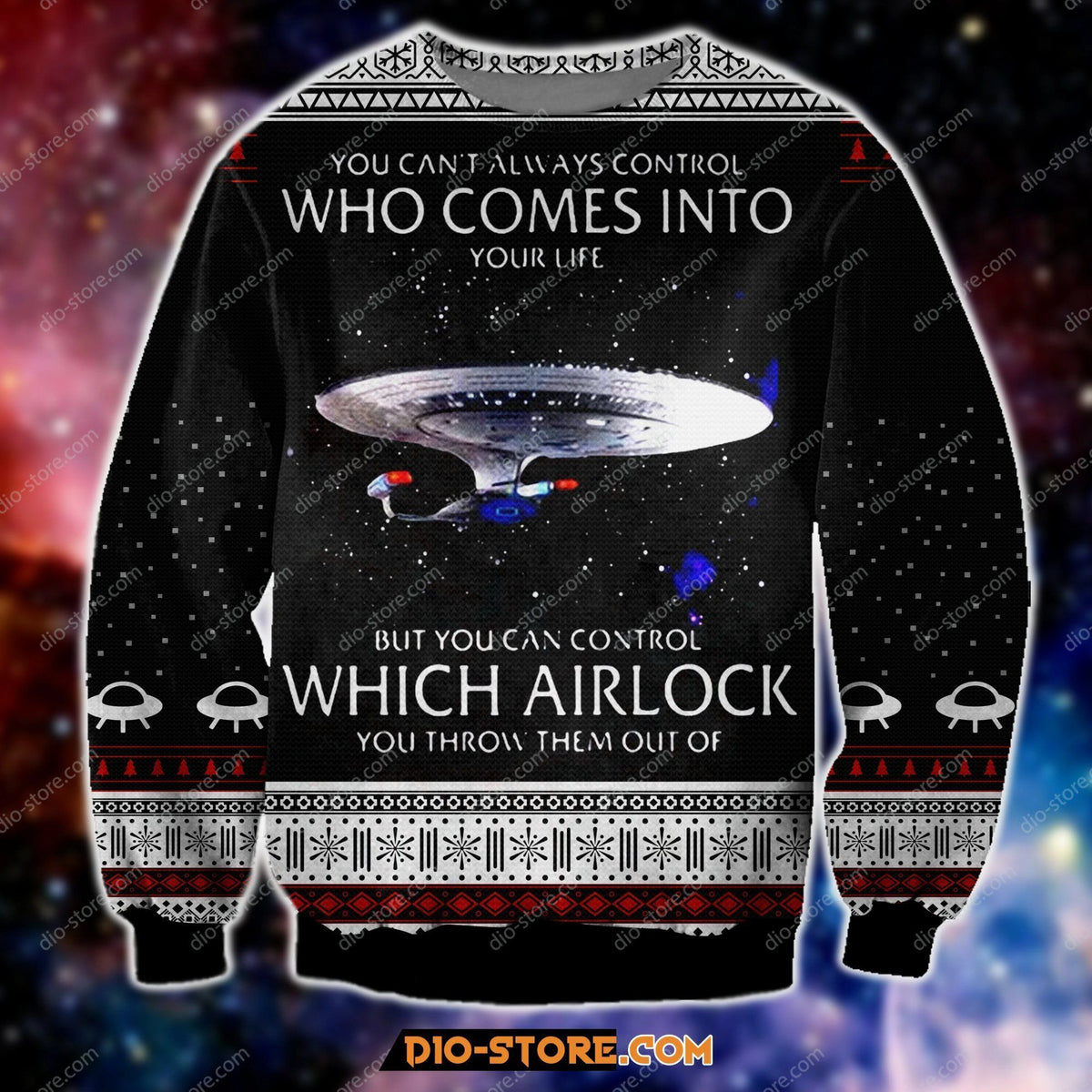 Can’T Always Control Who Comes Into Life 3D Print Ugly Christmas Sweater