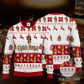 Captain Morgan 3D Print Ugly Christmas Sweater, Hoodie, Zip Hoodie, Bomber Jacket