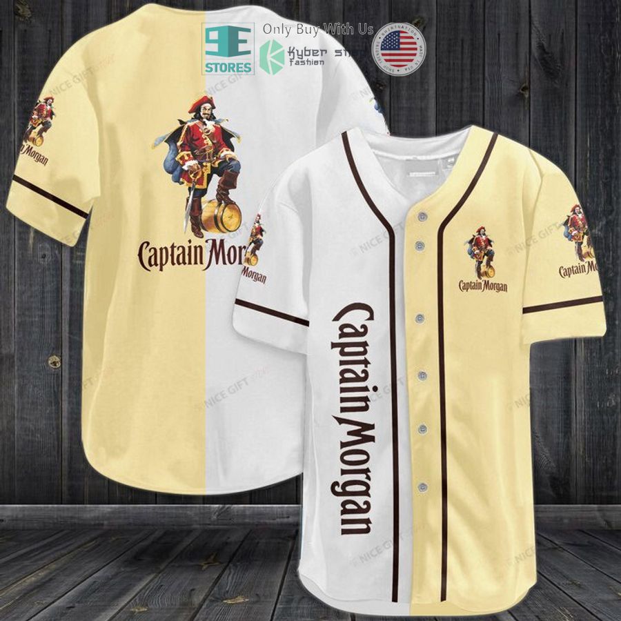 BEST Captain Morgan logo Baseball Jersey