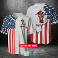 Captain Morgan Your Name US Flag Baseball Jersey