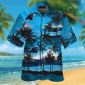 Carolina Panthers Short Sleeve Button Up Tropical Hawaiian Shirt VER04