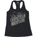 Women's Explore The Carpathian Mountains Racerback Tank Top
