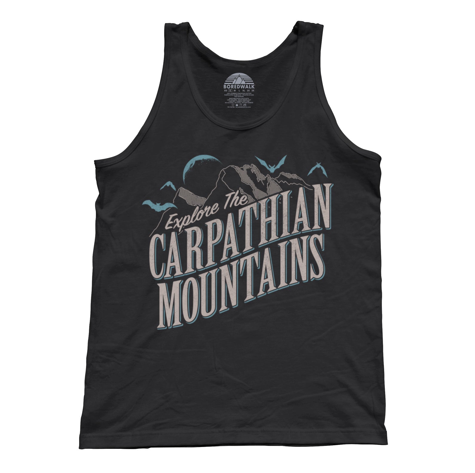 Unisex Explore The Carpathian Mountains Tank Top