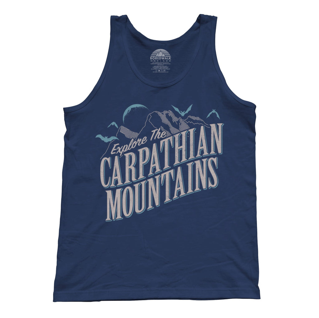 Unisex Explore The Carpathian Mountains Tank Top