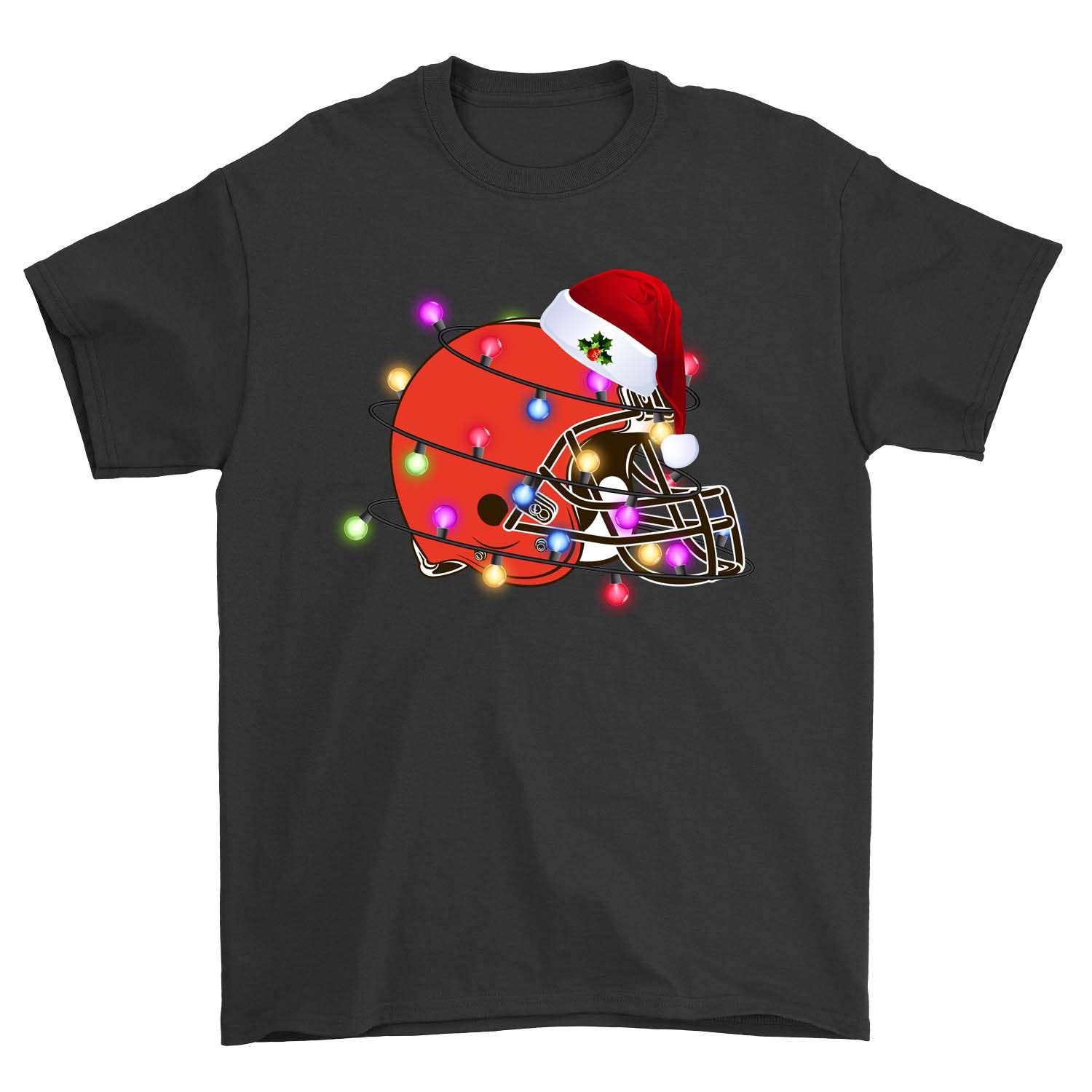 Santa’S Hat Merry Christmas Dallas Cowboys T-Shirt
