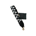 CG8844-21 Cell Phone Crossbody Black White