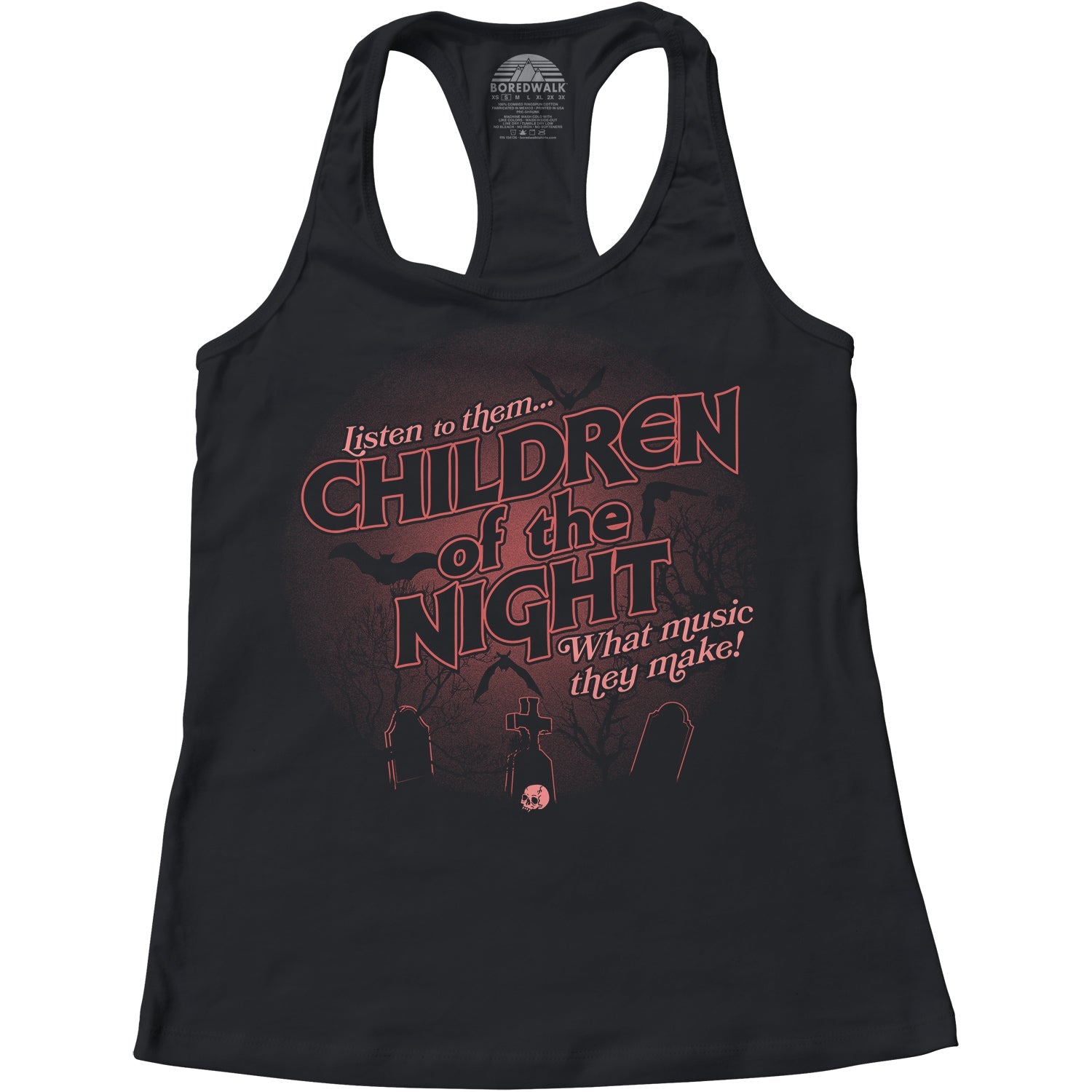 Women's Children of the Night Racerback Tank Top