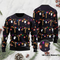 Christmas Saxophone Ugly Christmas Sweater For Saxophone Lovers On Christmas Days