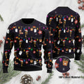 Christmas Trumpet Ugly Christmas Sweater For Trumpet Lovers On Christmas Days