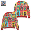 Christmas Vacation With Rottweiler Snowflake Ugly Christmas Sweater