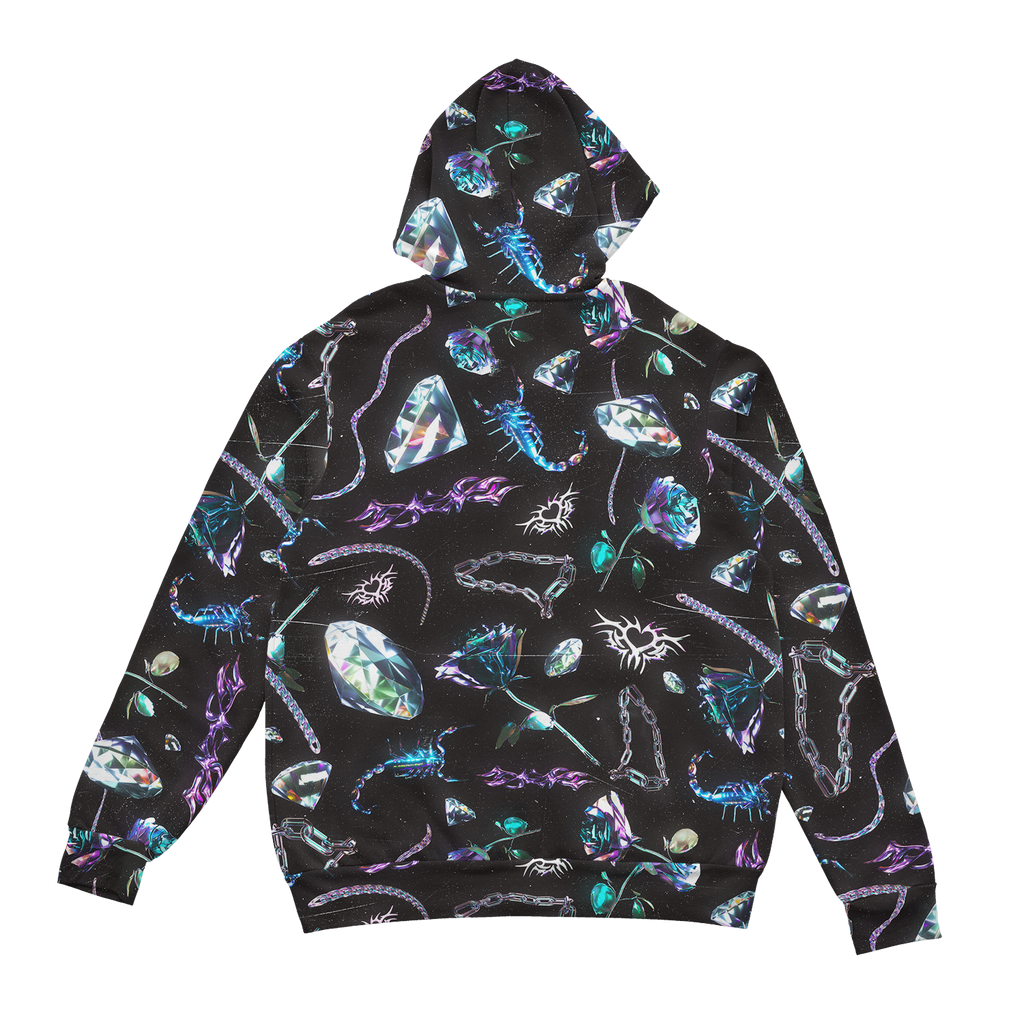 Chrome Sting Zip Up Hoodie