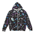 Chrome Sting Zip Up Hoodie