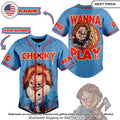 Chucky Wanna Play Custom Baseball Jersey
