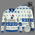 CIROC Santa Hat Christmas Ugly Christmas Sweater, Hoodie, Zip Hoodie, Bomber Jacket