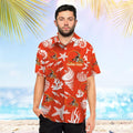 Cleveland Browns Name Personalized Short Sleeve Button Up Tropical Hawaiian Shirt