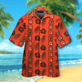 Cleveland Browns Short Sleeve Button Up Tropical Hawaiian Shirt VER028