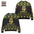 Cobra Kai Sweep The Leg Christmas Pattern Ugly Christmas Sweater