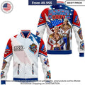 Cody Rhodes US Flag Baseball Jacket