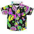 BEST Colorful Trippy Shapes Baseball Jersey