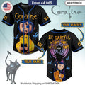 Coraline Be Careful What You Wish For CUSTOM Baseball Jersey