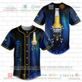 HOT Corona Extra skull head Baseball Jersey Shirt