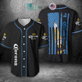 BEST Corona Extra United States Flag black Baseball Jersey