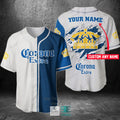 Corona Extra Your Name Baseball Jersey