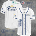 BEST Corona Premier logo white Baseball Jersey