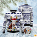 Cow Christmas Reunion Ugly Christmas Sweater