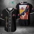 BEST Crown Royal Beer United States Flag Baseball Jersey