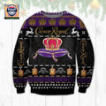 Crown Royal Black Ugly Christmas Sweater