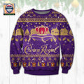 Crown Royal Canadian Whisky Ugly Christmas Sweater