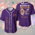 BEST Crown Royal In Case Of Accident My Blood Type Is Crown Royal Baseball Jersey
