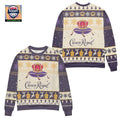 Crown Royal Logo Snowflakes Ugly Christmas Sweater
