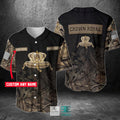 Crown Royal Your Name Hunting Baseball Jersey