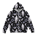Crystalized Zip Up Hoodie