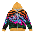 Cyber Jungle Zip Up Hoodie