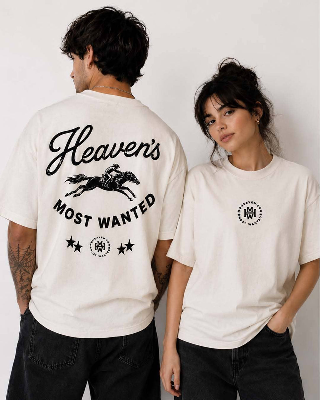 New || "Heaven's Most Wanted" Tee