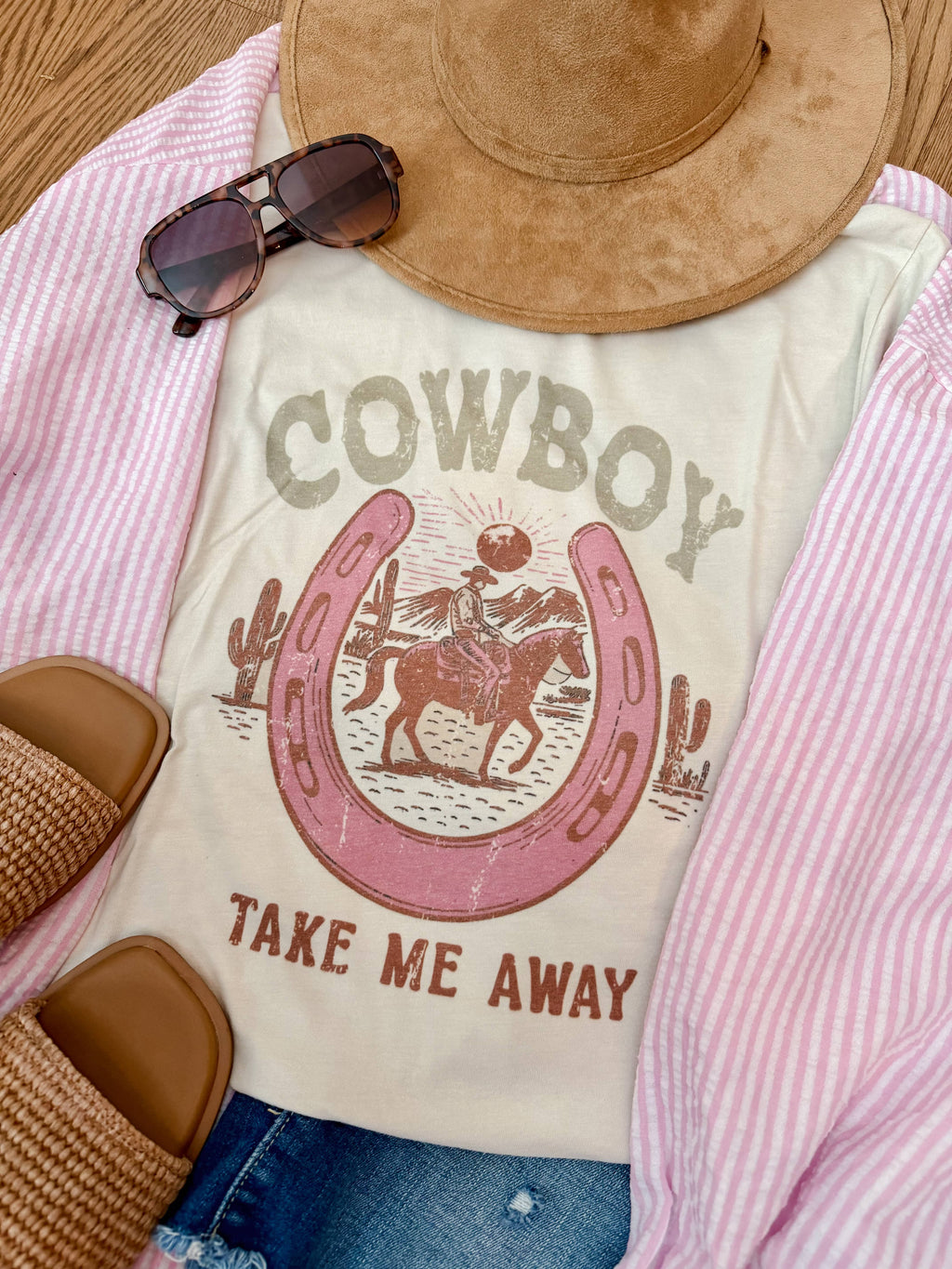 Western Cowboy Graphic Tee