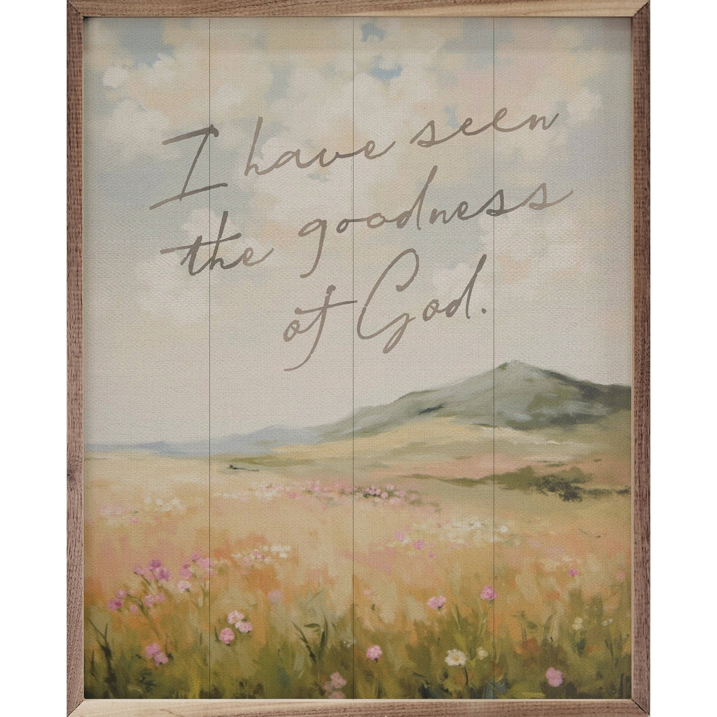 I Have Seen the Goodness