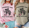 Comfort Colors Funny Raccoon Shirt - Strawberry Jams Meme