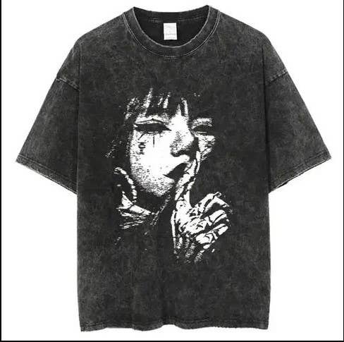 Men's Anime Graphic Tee – Streetwear Harajuku Hip Hop Top