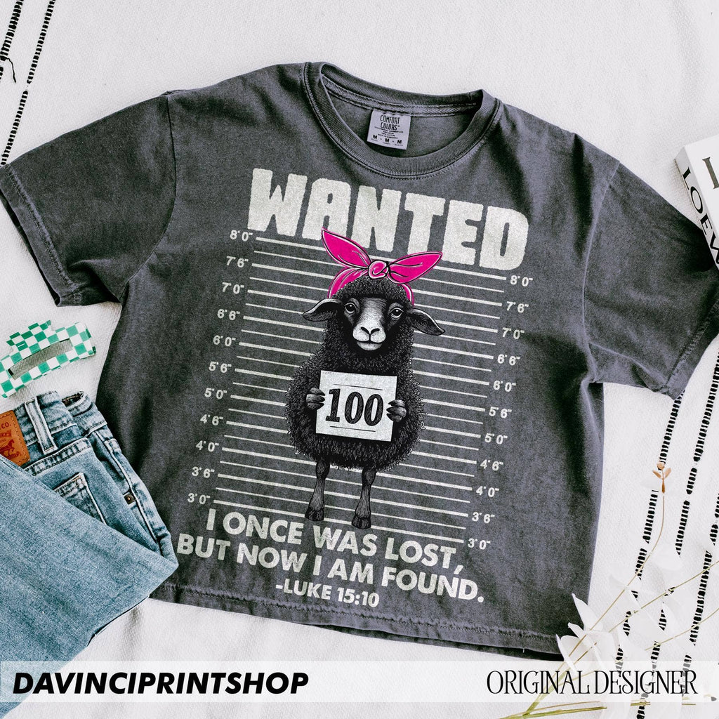 Christian Easter Jesus Lost Sheep Bible Verse Garment