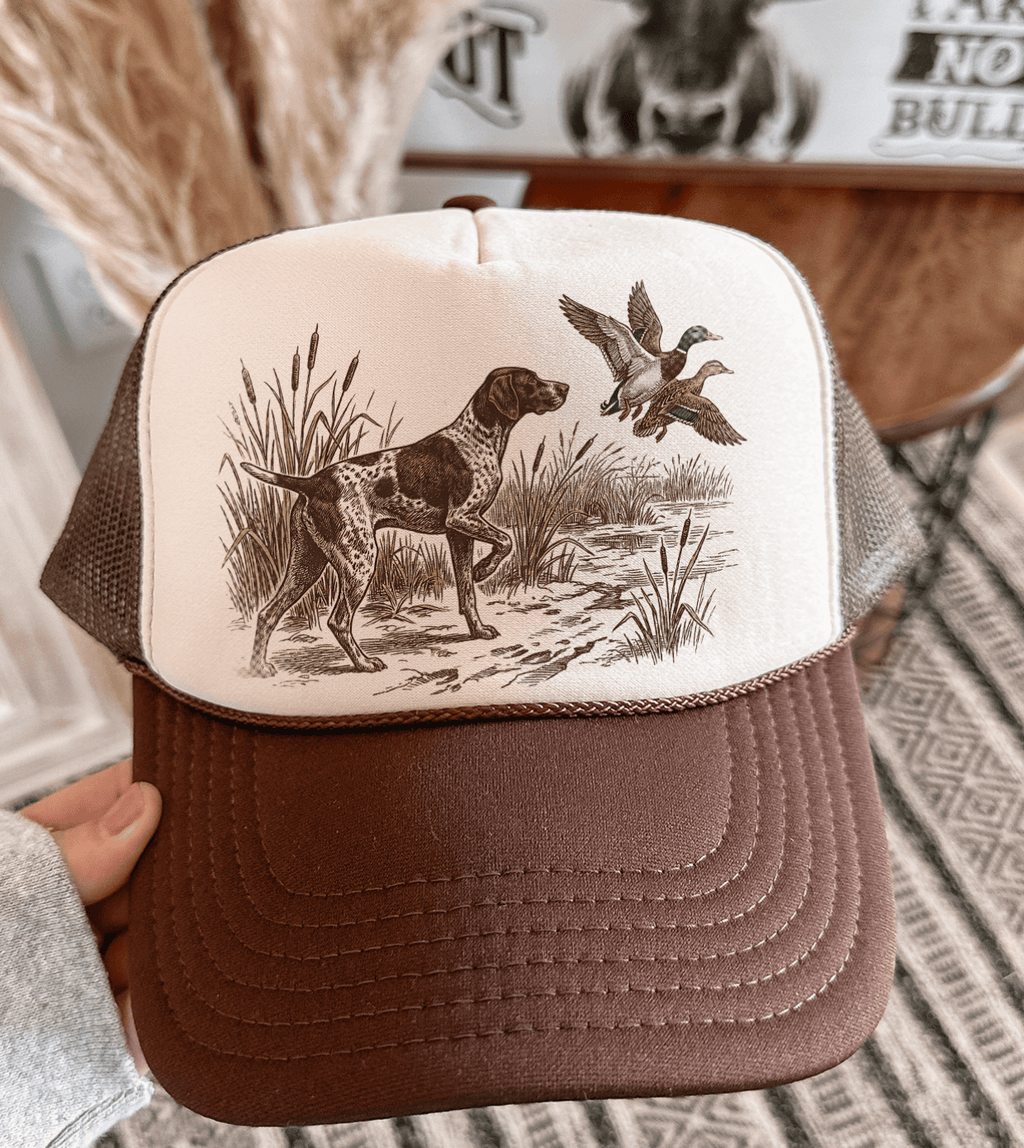 Duck Hunting Pointer Dog -  Brown & Tan Otto