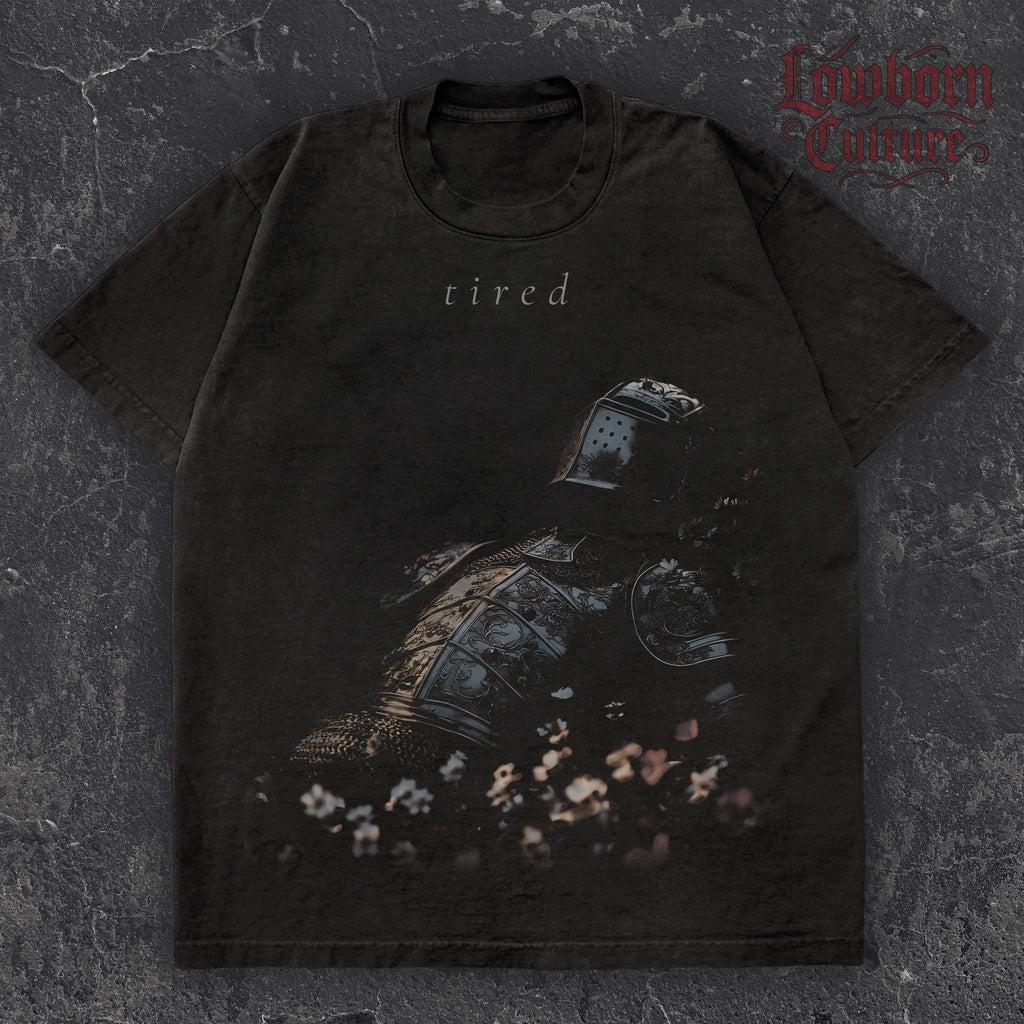 Gothic Tired Knights Medieval Fantasy Tee Shirt