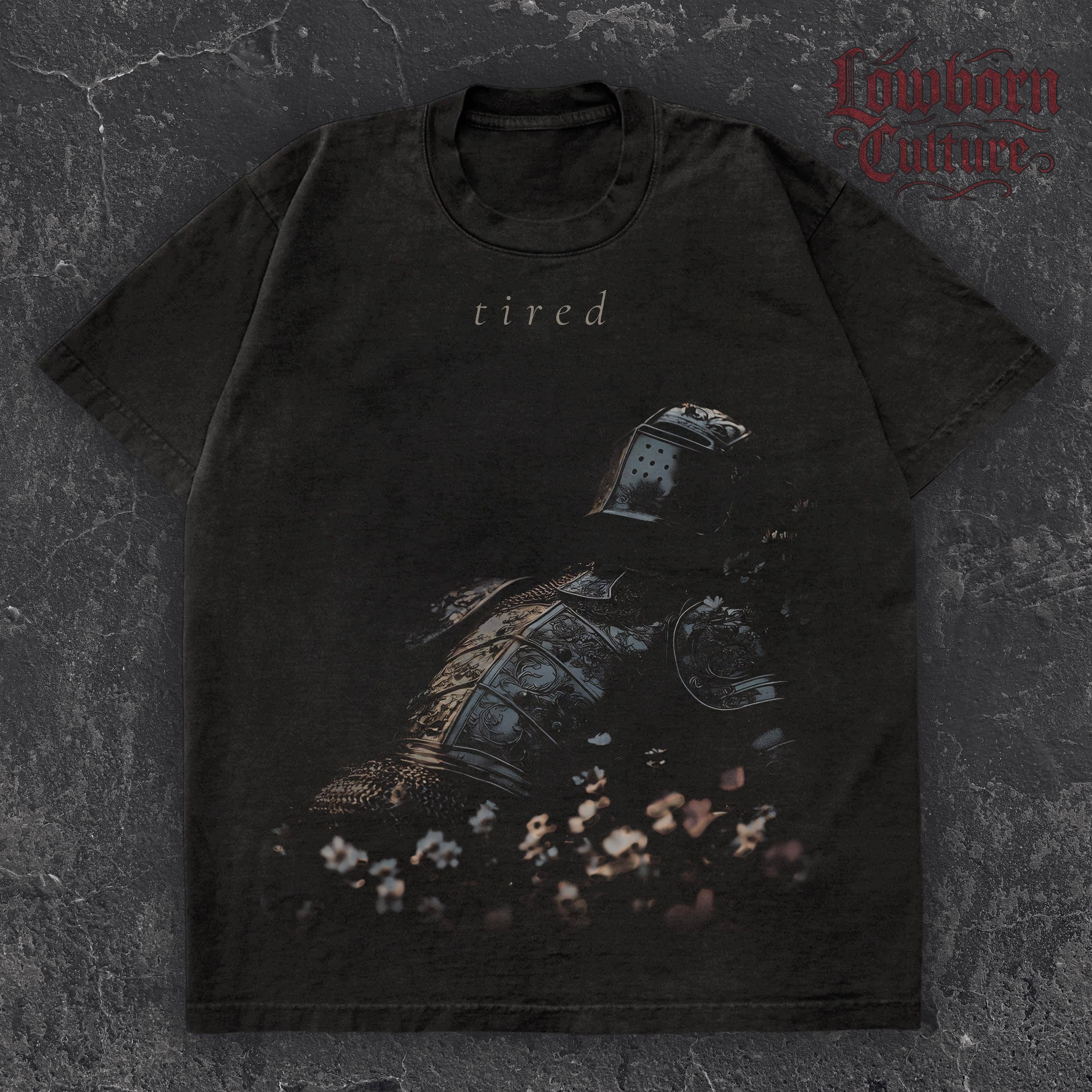 Gothic Tired Knights Medieval Fantasy Tee Shirt